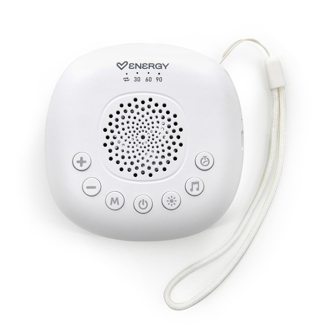 Energy Sistem Whisper Moon – Lautsprecher mit weissem Rauschen mit 4 Lichtmodi, bis zu 20 Sounds und