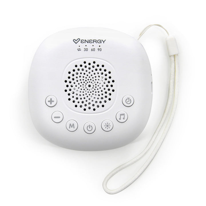 Energy Sistem Whisper Moon – Lautsprecher mit weissem Rauschen mit 4 Lichtmodi, bis zu 20 Sounds und