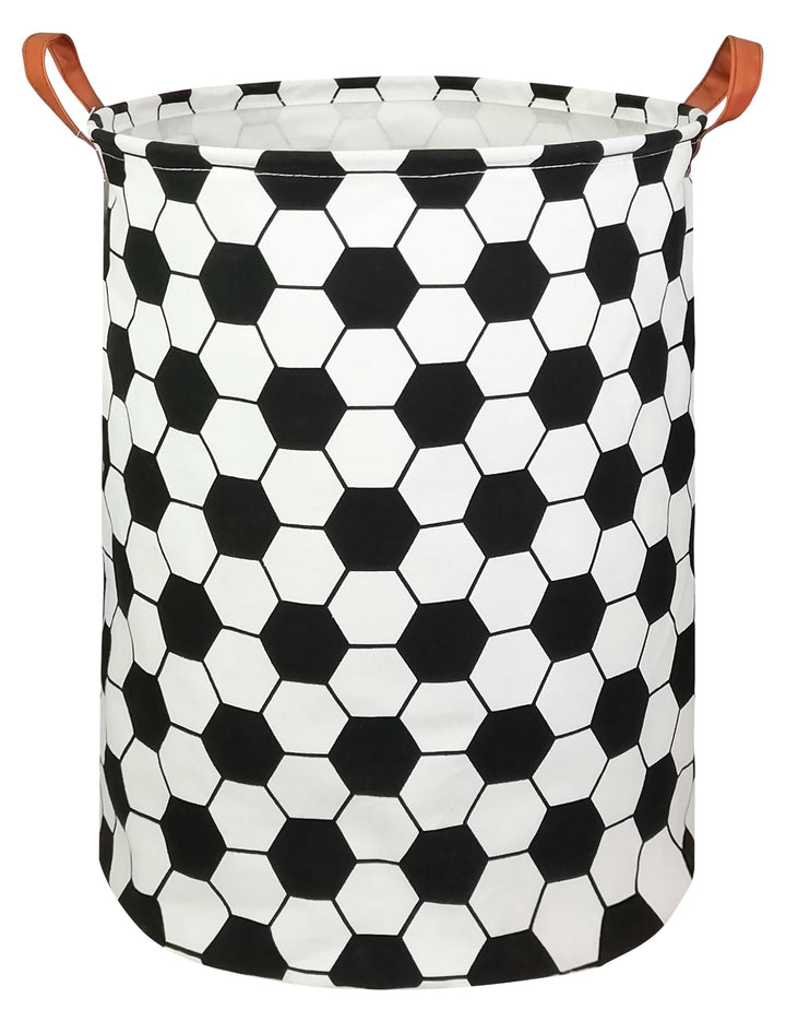 HUNRUNG Wäschekorb, grosser Canvas-Stoff, leichter Aufbewahrungskorb, Spielzeug-Organizer, schmutzig