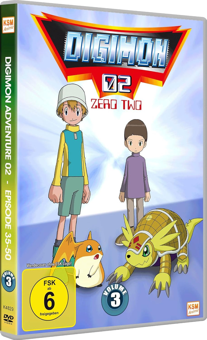 Digimon Adventure 02 (Volume 3: Episode 35-50) [3 DVDs], DVD