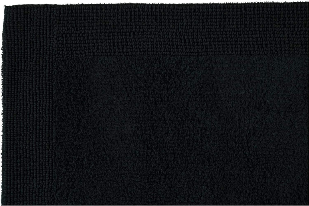 RHOMTUFT Badematte Prestige, schwarz, 45x50cm 45x50cm Schwarz, 45x50cm Schwarz