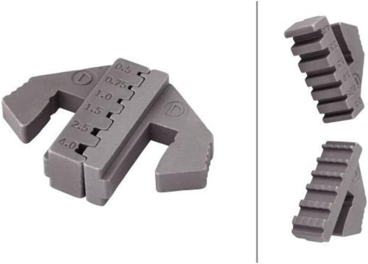 HELLA - Crimpzangeneinsatz-Set - Material Werkzeuggriff: Kunststoff - schwarz - Basic - Set - 8PE 86