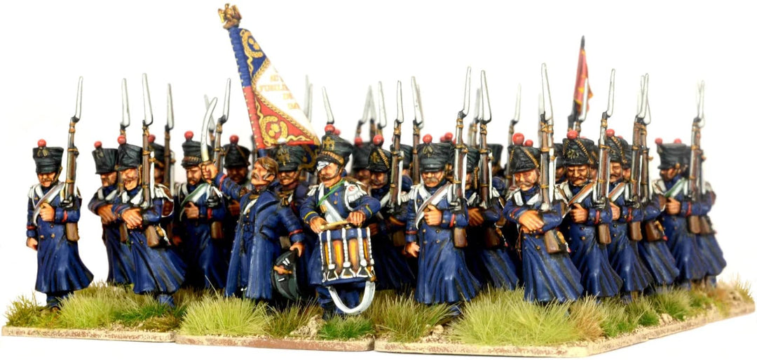 Victrix VX0016 - Napoleons französische mittlere kaiserliche Garde - 60er Set Box - 28mm Plastikmini
