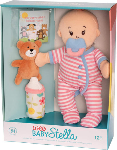 Manhattan Toy 11964473854 Spielzeug Wee Baby Stella Sleepy Time Scents 30.48cm Baby Doll Set, Wee Ba