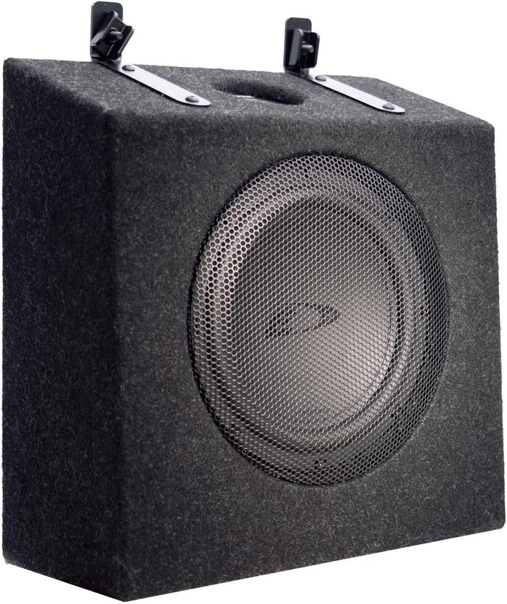 Alpine SWC-D84T6 Subwoofer Gehäuse kompatibel mit VW T6 &amp; T6.1 California, 20cm Tieftöner mit 300W