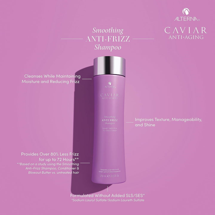 Caviar Anti-Aging Smoothing Anti-Frizz Shampoo 250ml