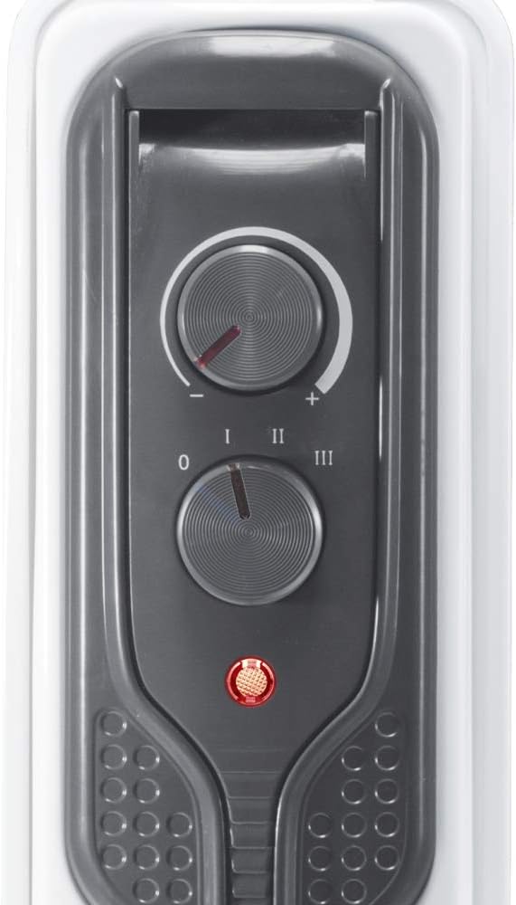 TROTEC Radiator Heizung TRH 21 E – Heizleistung 1000 W / 1500 W / 2500 W – Elektro Heizkörper, 11 Ri