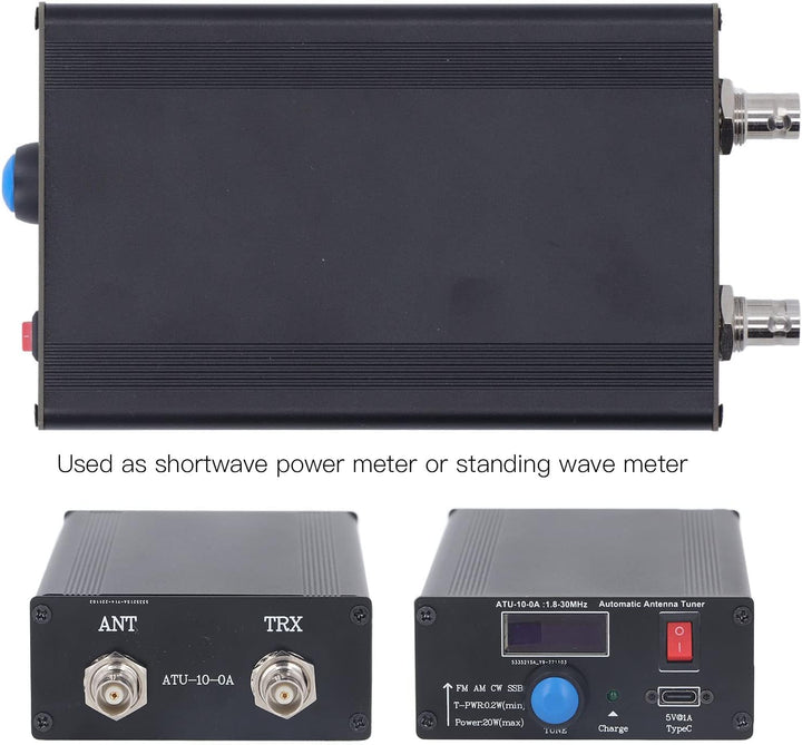 1,8 Bis 30 MHz Automatischer Antennentuner, ATU 10 0A 0,2 Bis 20 W SSB CW FM AM Kurzwellenleistungsm