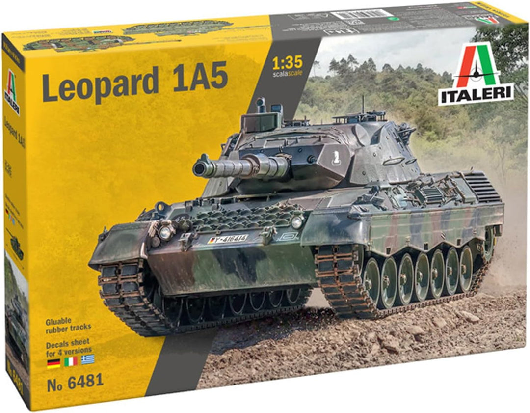 Italeri 510006481-1:35 Leopard 1 A5