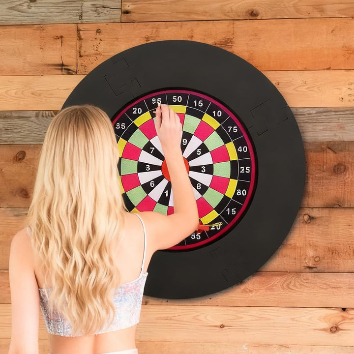 45 cm Dart Catchring Surround, Dartscheibe Schutzring, Dartboard Wandschutz,Zentimeter Geräuschreduz