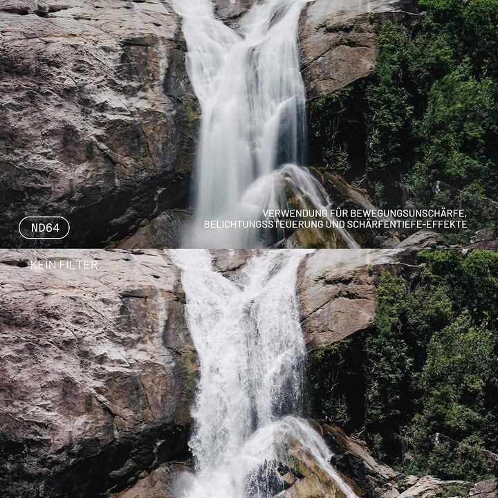 Gobe 67 mm Graufilter ND64 (6 Stop) ND Filter 67mm, 67mm