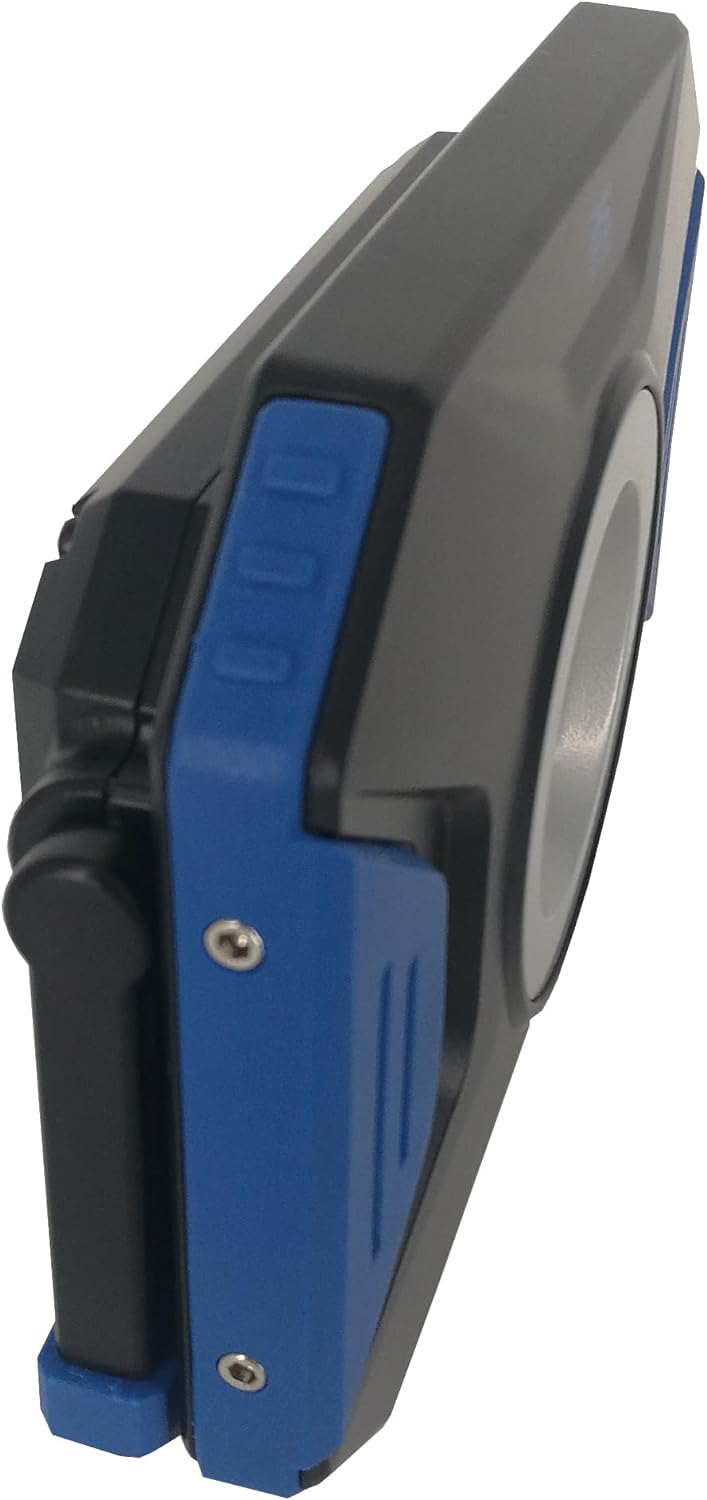 as - Schwabe Acculine Flex LED-Strahler 10 W – Mobiler LED-Baustrahler mit Standfuss I Schwenkbare A