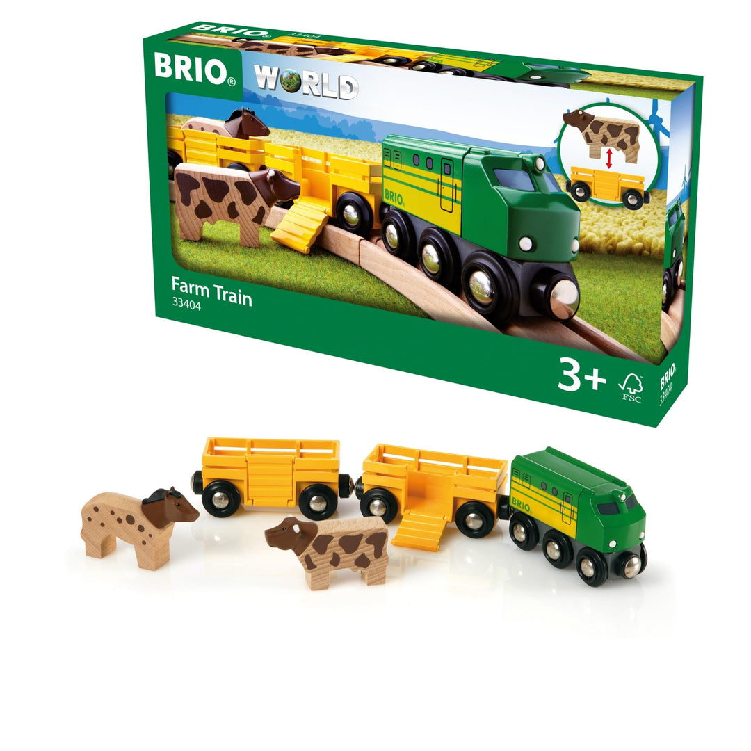 BRIO 63340400 Bauernhof-Zug
