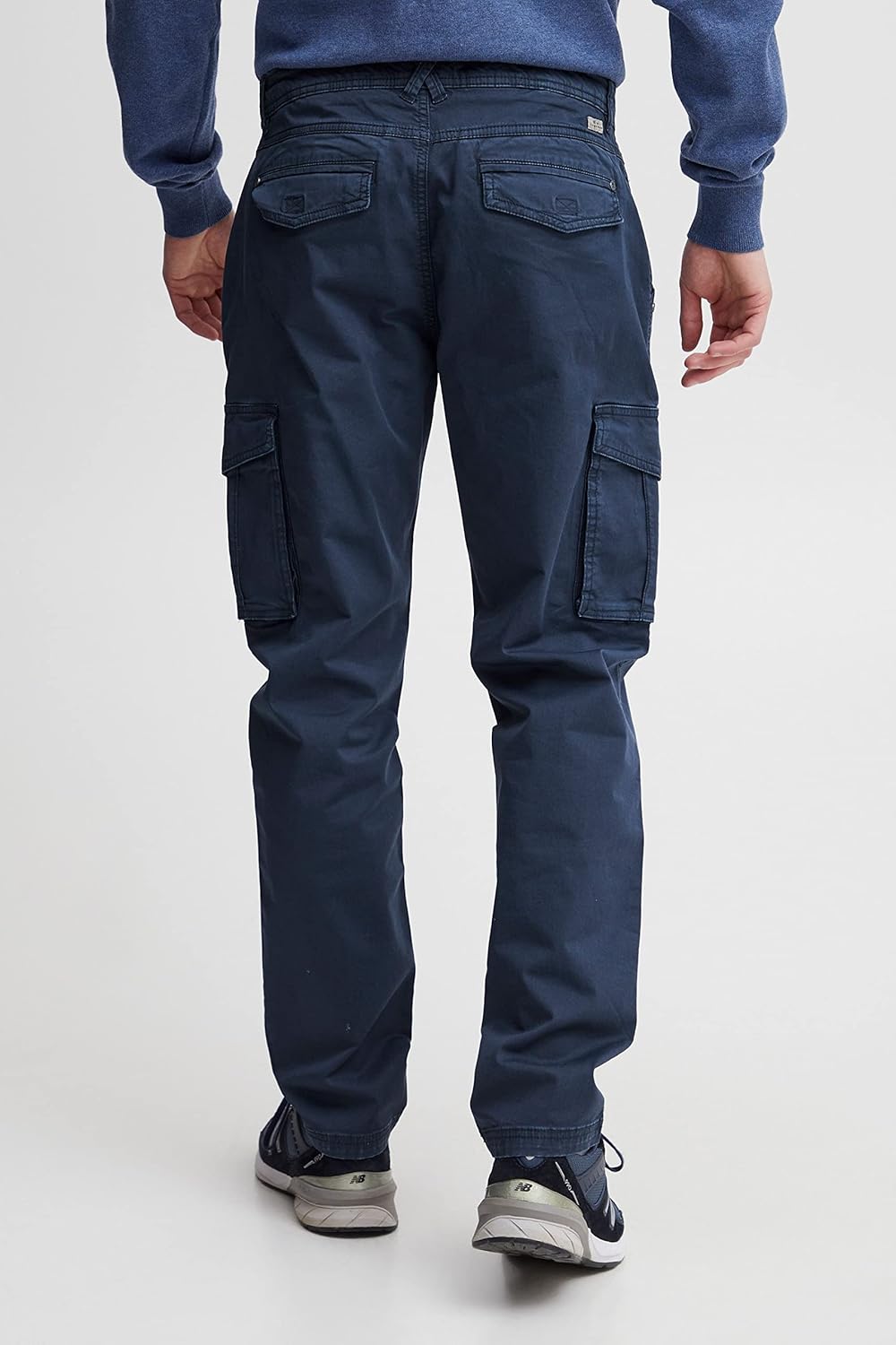 Blend 20715113 Herren Cargohose Lange Hose Stoffhose mit Stretch Cargo Taschen Regular Fit 33W / 32L