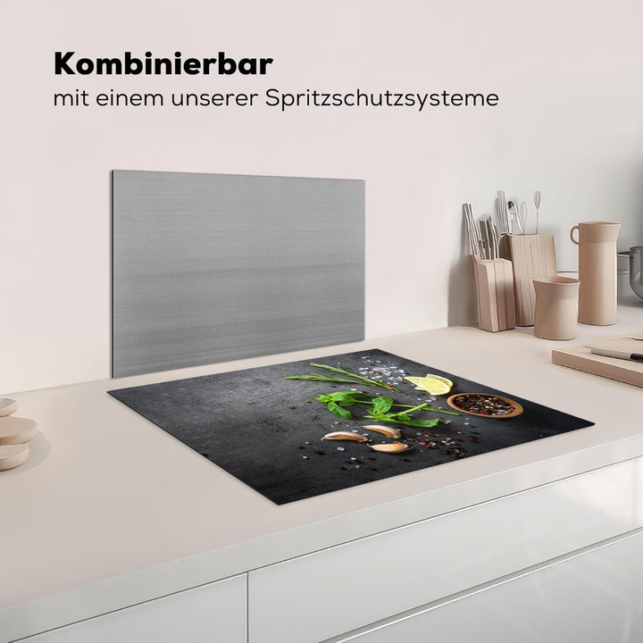 KitchenYeah© Herdabdeckplatte Einteilig Ceranfeld Abdeckplatte für Induktionsschutz Ceranfeldabdecku