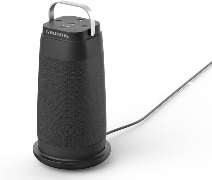 Grundig BT Speaker Connect 360, Bluetooth Lautsprecher, Musikbox, 360°-Sound, bis zu 30 m Reichweite