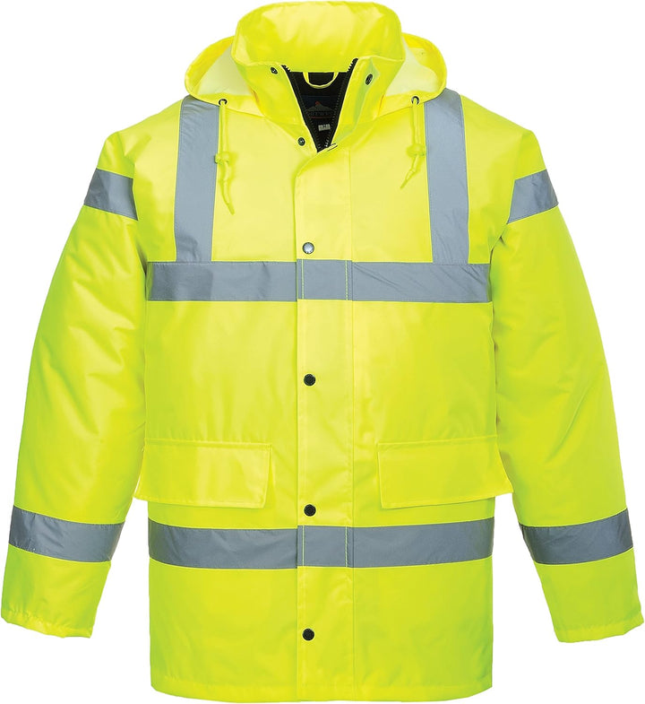 Portwest S460 Wasserdichte Komfort Hi-Vis Winter-Verkehrsjacke Gelb, XL XL Gelb, XL Gelb