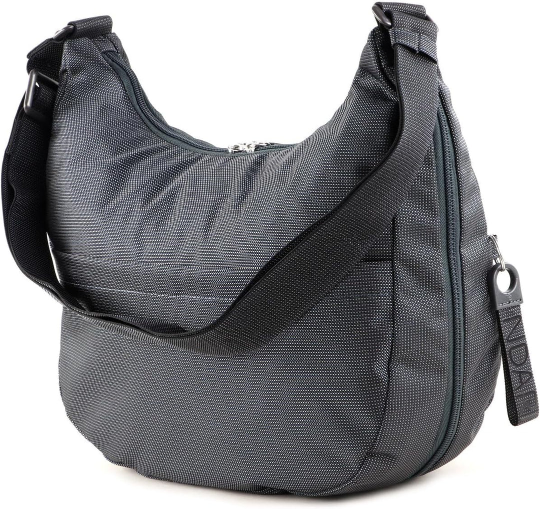 Mandarina Duck Damen Md 20 Schultertasche 37x35x12 (L x H x W) Steel, 37x35x12 (L x H x W) Steel