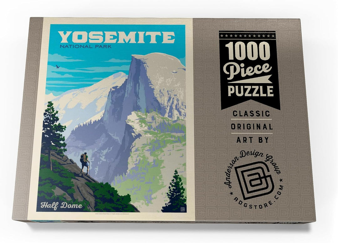 Yosemite National Park: Half Dome Vista - Premium 1000 Teile Puzzle - MyPuzzle Sonderkollektion von