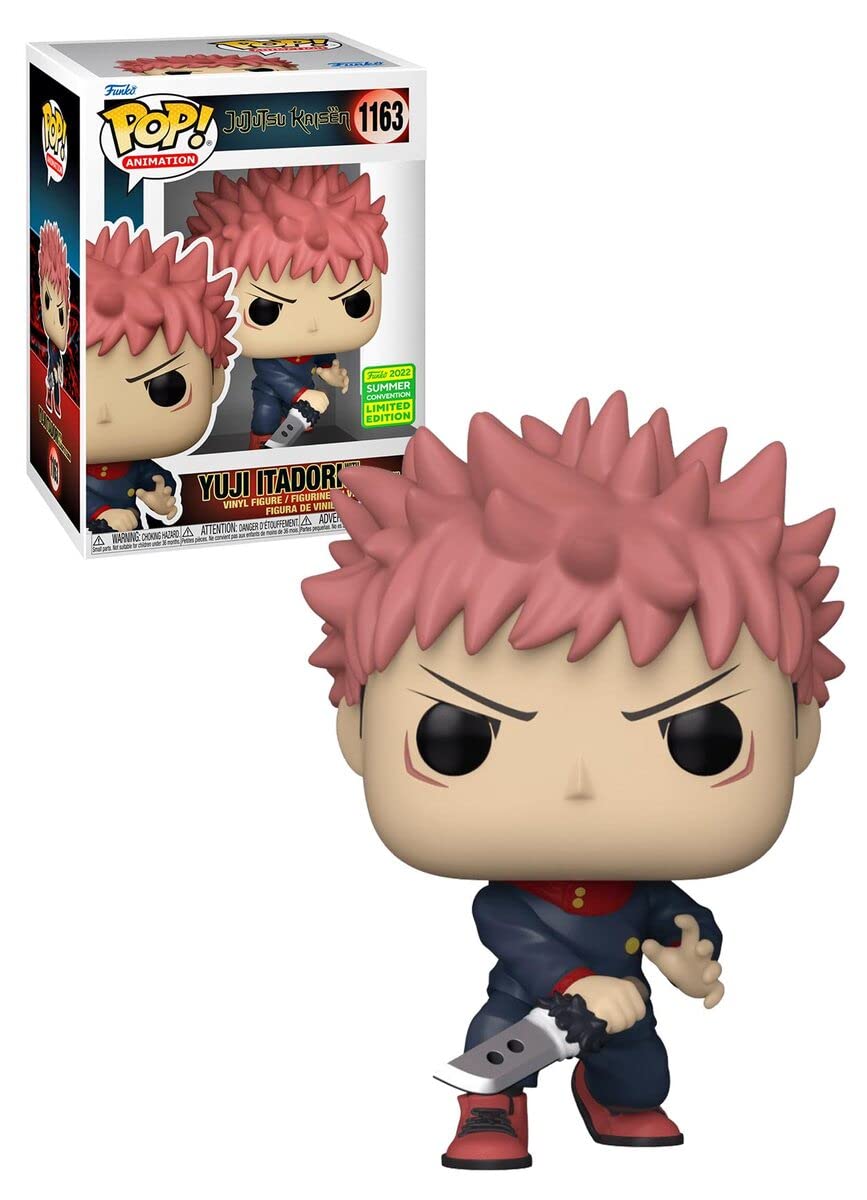 POP Funko Animation: Jujutsu Kaisen - Itadori with Slaughter Demon (Metallic) (Convention Special Ed
