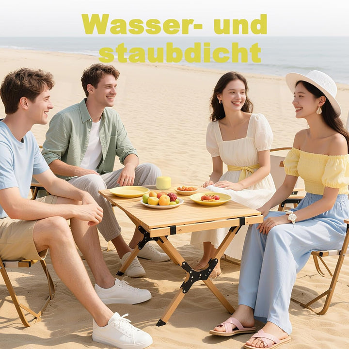 Bobtot Tragbarer Bluetooth-Lautsprecher, kabelloser wasserdichter Lautsprecher mit lautem Stereo-Sou