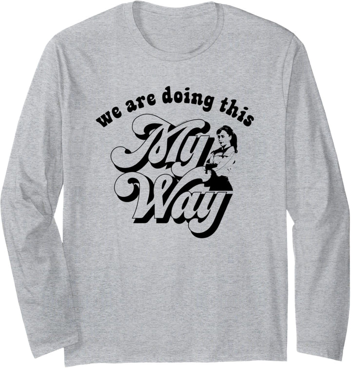 Star Wars Han Solo Movie Qi'ra My Way Retro Langarmshirt