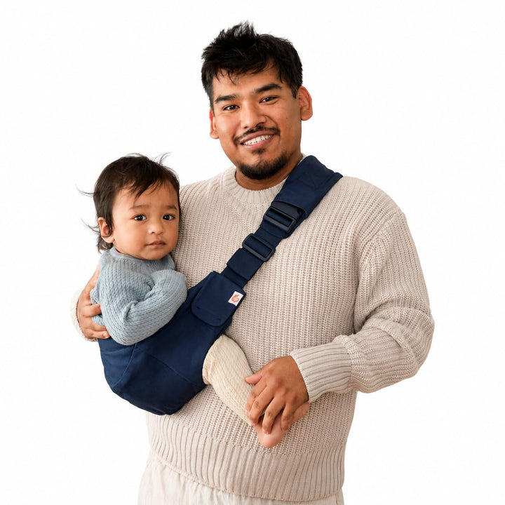 Ergobaby Upsie Sling Babyhüfttrage, Ergonomische Hüfttrage für Babys und Kleinkinder ab 6 Monaten (7