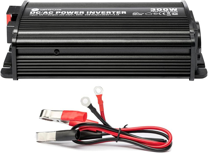 WATTSTUNDE 300W / 600W 12V reiner Sinus Spannungswandler WS12/300SI, WS12/300SI
