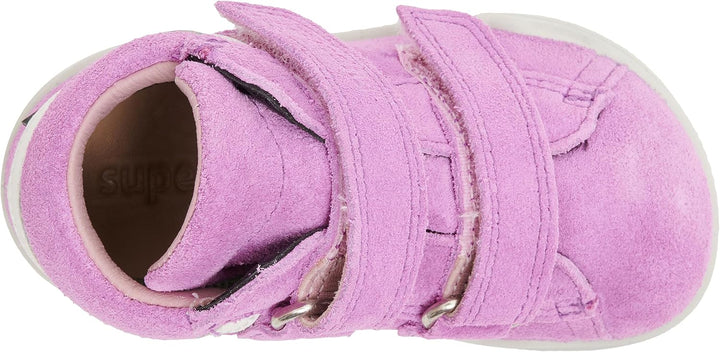 Superfit Mädchen Superfree Lauflernschuhe, Lila Weiss 8500