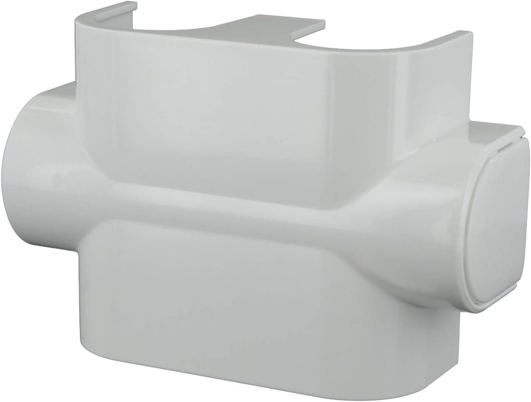 Mittenanschlussgarnitur Multiblock-Set inkl. Thermostatkopf und Blende in Weiss Weiss, Weiss
