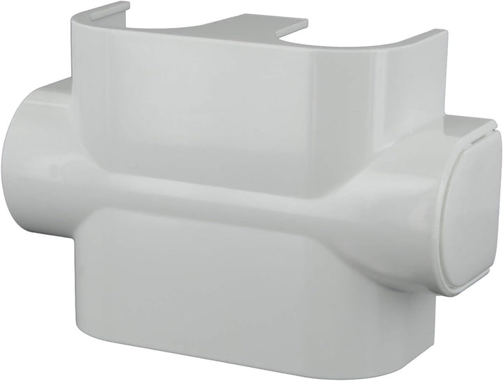Mittenanschlussgarnitur Multiblock-Set inkl. Thermostatkopf und Blende in Weiss Weiss, Weiss