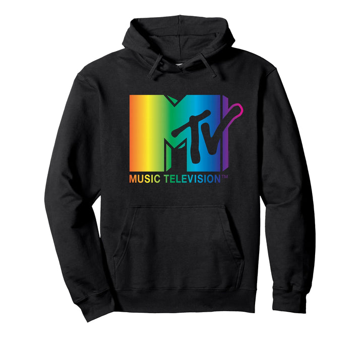 MTV Rainbow Logo Pullover Hoodie