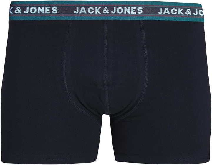 JACK &amp; JONES Male Trunks 5er-Pack Herrenunterwäsche in Grösse XS–XXL S 5er Pack (2x Schwarz, 2x Dark