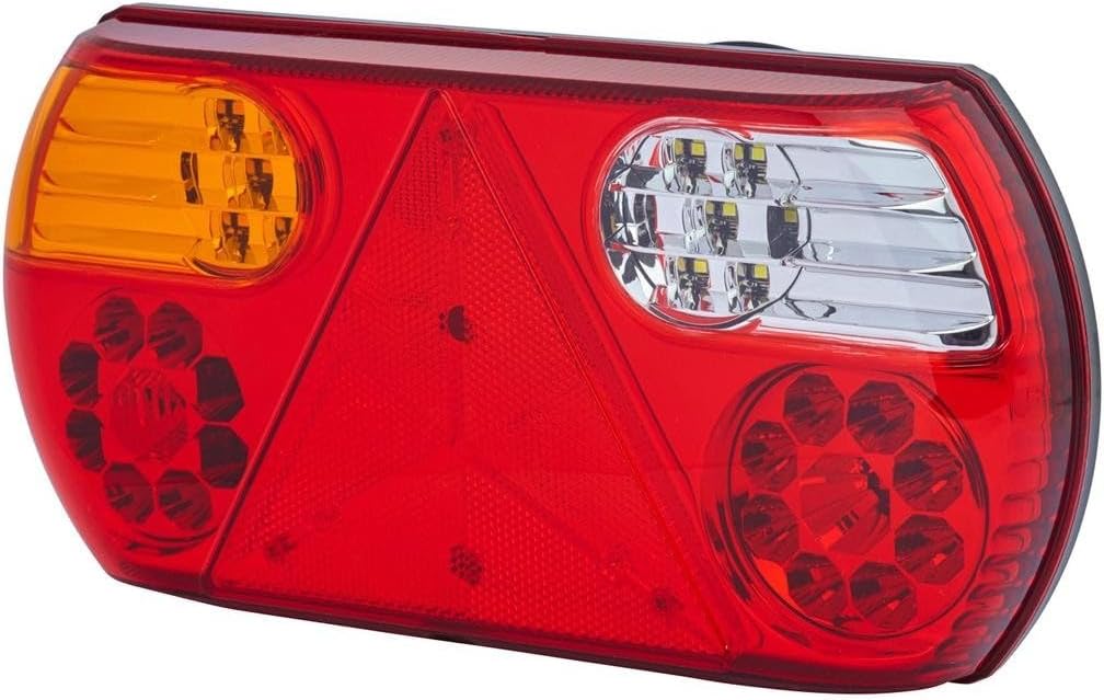 HELLA - Heckleuchte - Valuefit - LED - 24V - Anbau/geschraubt - Lichtscheibenfarbe: mehrfarbig - Ste