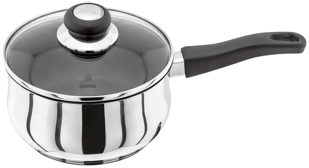 JUDGE Vista Excalibur Stielkasserolle 18 cm 2,5 l Silber 18 cm, Silber 18 cm
