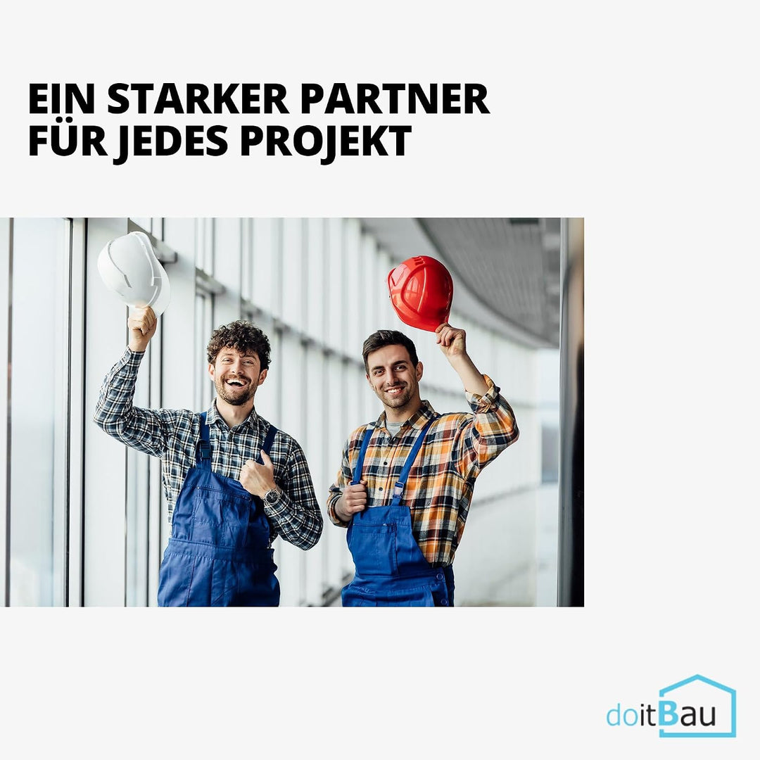 doitBau Bauplatte XPS – Hartschaum Dämmplatte – druckfest wasserundurchlässig direkt befliesbar – 60