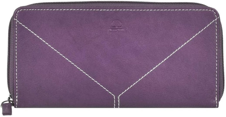 Greenburry Tumble Nappa Geldbörse Leder 20 cm