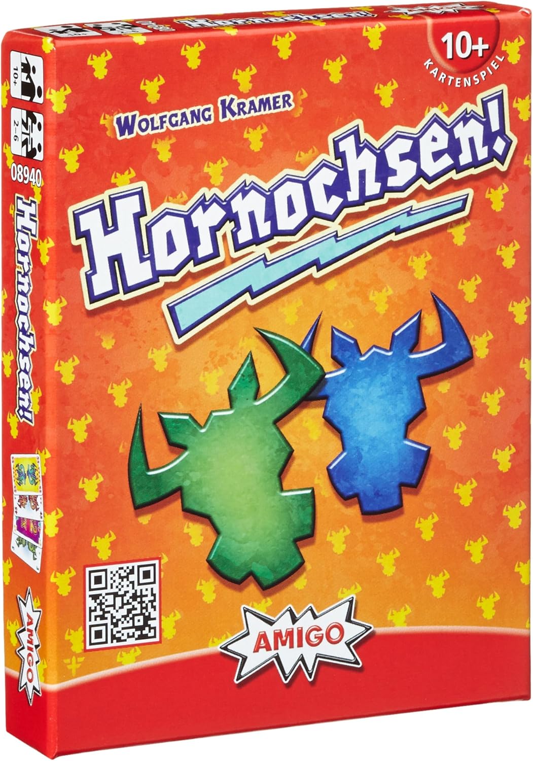 AMIGO 02401 6 nimmt 30 Jahre-Edition & Spiele 8940 - Hornochsen, 10 Jahre+ 6 nimmt + Hornochsen, 6 n