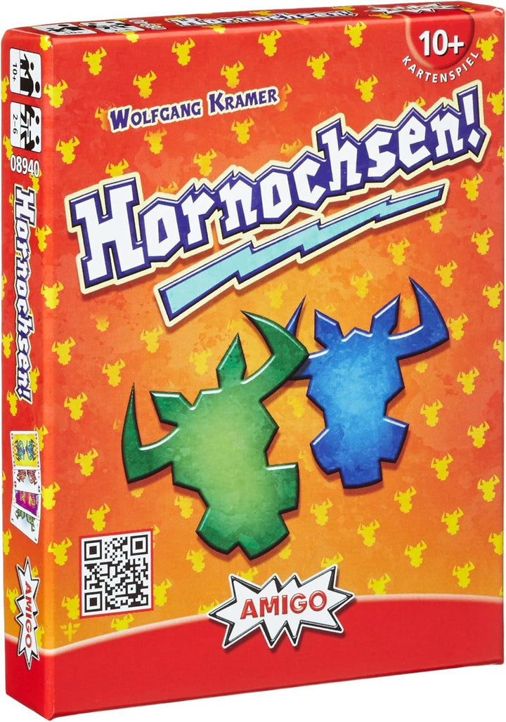 AMIGO 02401 6 nimmt 30 Jahre-Edition & Spiele 8940 - Hornochsen, 10 Jahre+ 6 nimmt + Hornochsen, 6 n