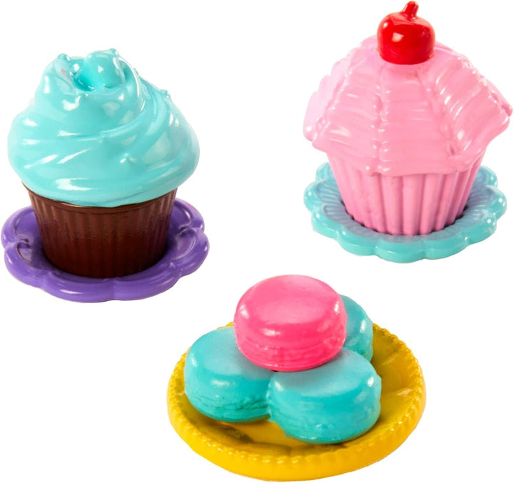 Enchantimals GLD41 - Tolle Teeparty Spielset, Puppen Bree Bunny und Patter Peacock (15,24 cm), ihre