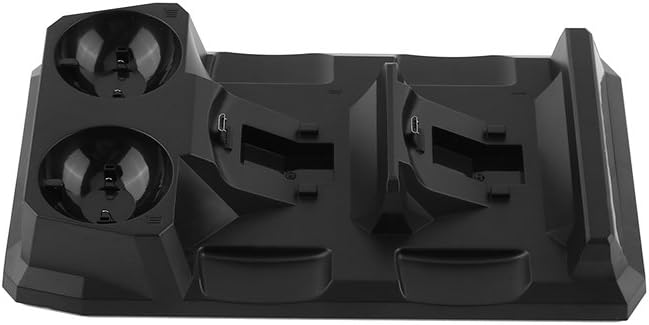 Ladestation für PS Move Controller 4 in 1 Schnellladestation Ladestation Ständer für PS Move/Control