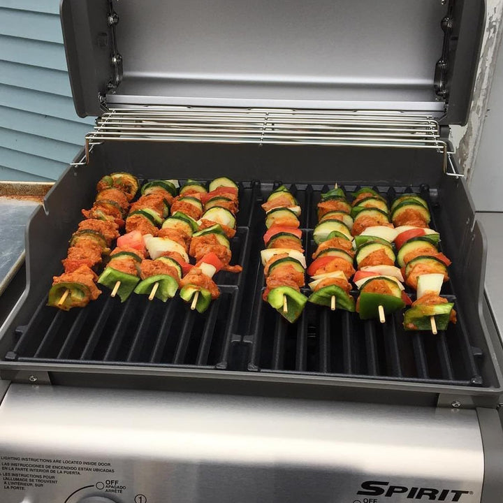 7641 Edelstahl Grill Warmhalterost für Weber Spirit 300 Series E310 E320 E330 S310 S320 S330 SP310 S