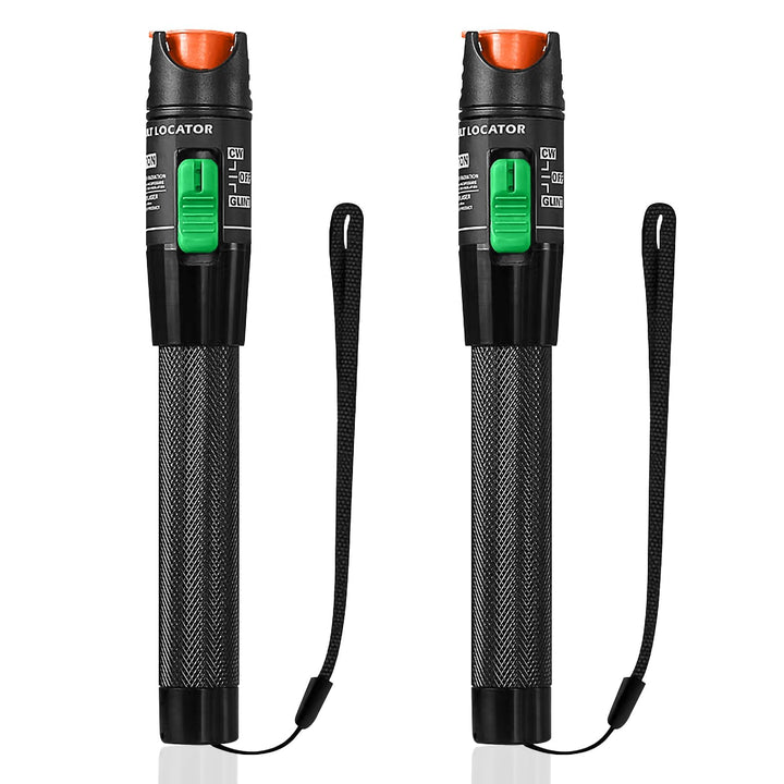 2 Stück 30 MW Visual Fault Locator Kits | 30km Glasfaserkabeltester
