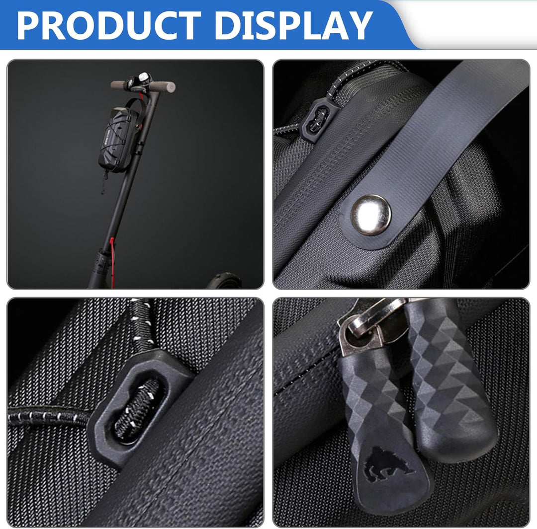 2L E Scooter Tasche Wasserdicht: Tragbare Scooter Lenkertasche, Lenkertasche mit Wechselbaren Elasti
