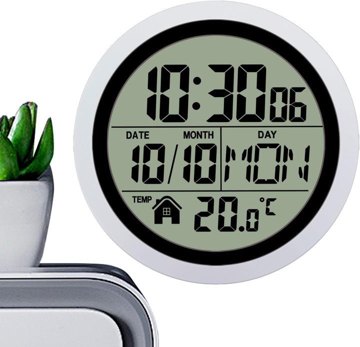 Für Das Badezimmer | Batteriebetriebene Uhr Für Badezimmer Mit Saugnapf - wasserdichte Duschaccessoi