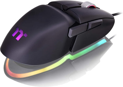 Thermaltake Argent M5 RGB Gaming Mouse | PC-Maus | 8 anpassbare dynamische Lichteffekte | rechts-und