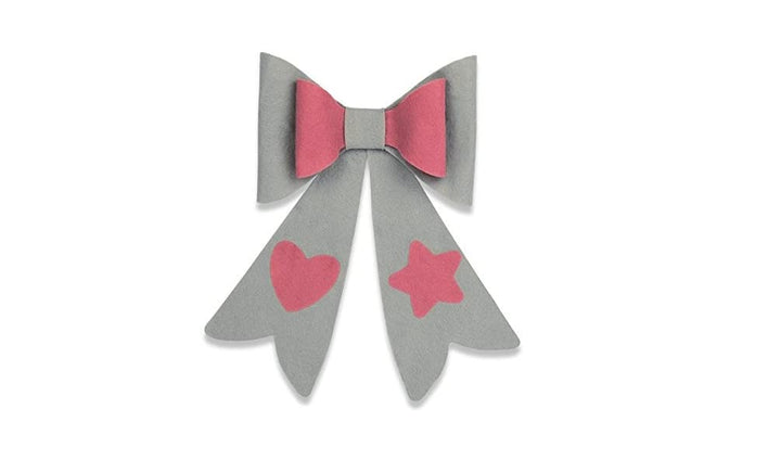 Sizzix 662968 Schleife 3 Stanzschablone, Mehrfarbig, Eine Grösse