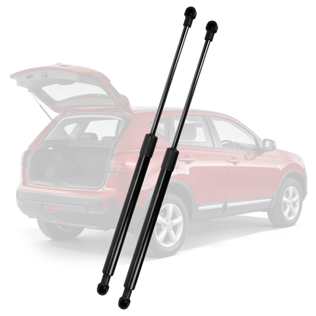 2pcs Gasdruckfeder kompatibel mit Nissan Qashqai I 2006-2013, Exakte 360N Heckklappendämpfer für san