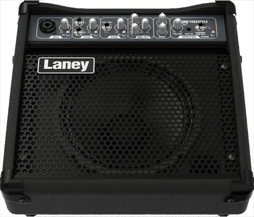 Laney AUDIOHUB Series AH-FREESTYLE - Multi-Input Portable Combo Amp - 5W - Mains or Battery Power 5