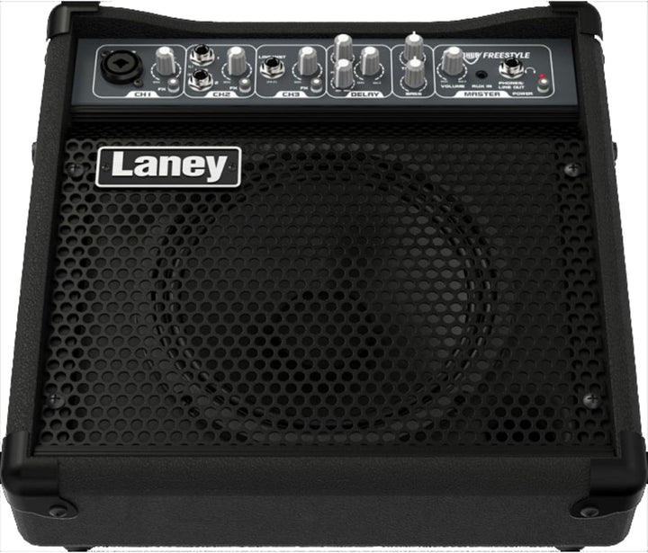 Laney AUDIOHUB Series AH-FREESTYLE - Multi-Input Portable Combo Amp - 5W - Mains or Battery Power 5